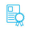 IC_Certification Blue Icon