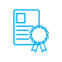 IC_Certification Blue Icon