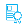 IC_Certification Blue Icon